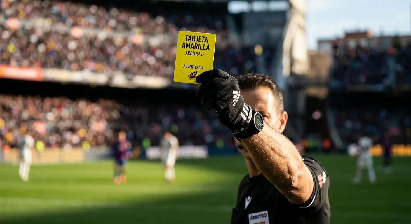 Apuestas de tarjetas amarillas y amonestaciones en futbol