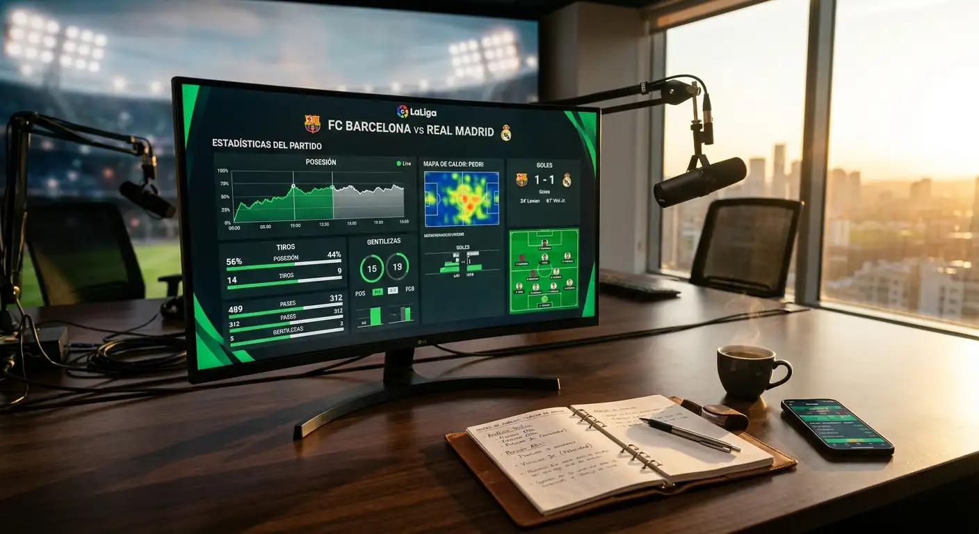 Análisis de datos y métricas avanzadas de fútbol español para apuestas deportivas