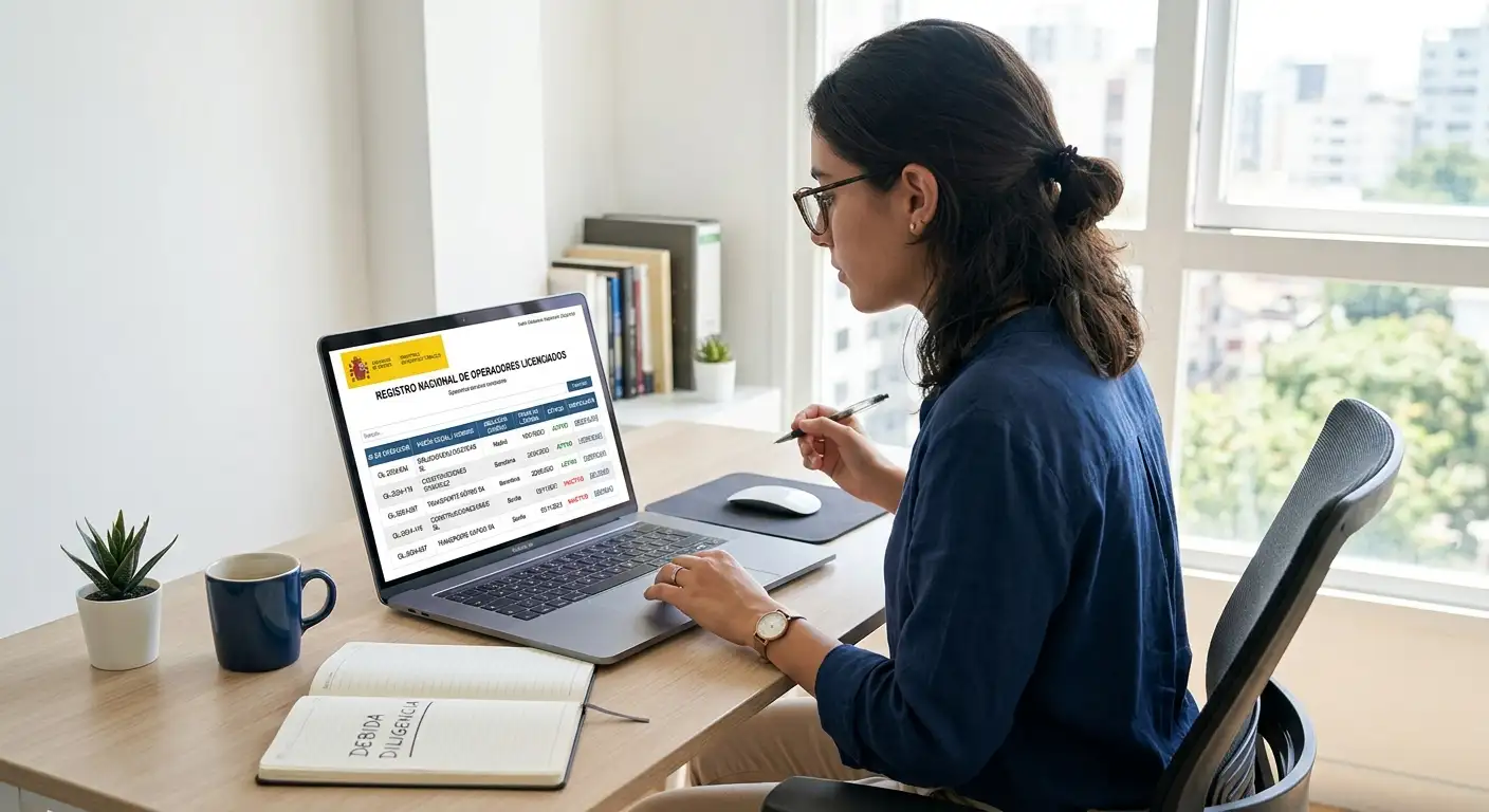 Registro oficial de la DGOJ para verificar licencias de apuestas