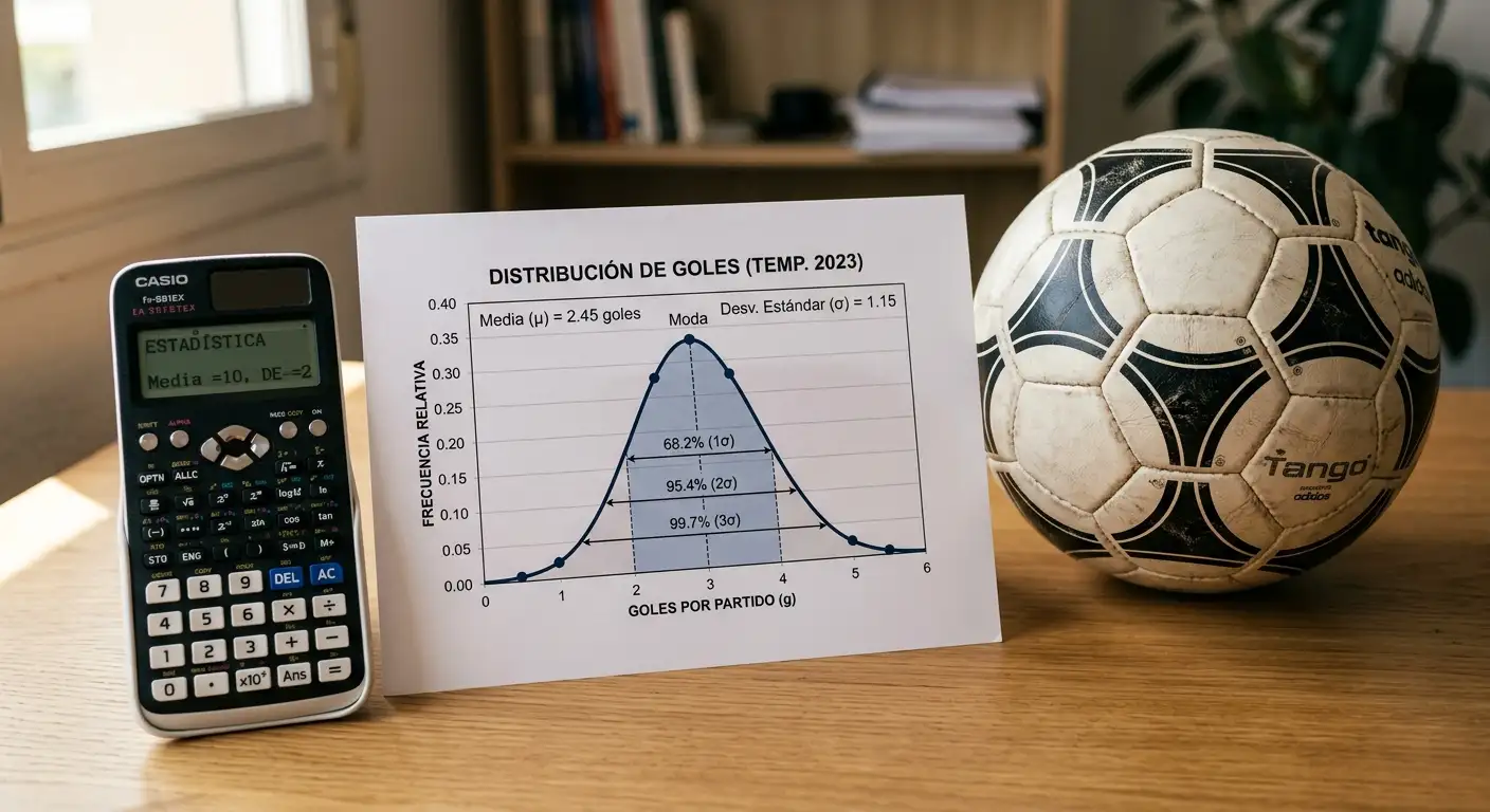 Distribucion de Poisson aplicada al pronostico de goles en apuestas de futbol
