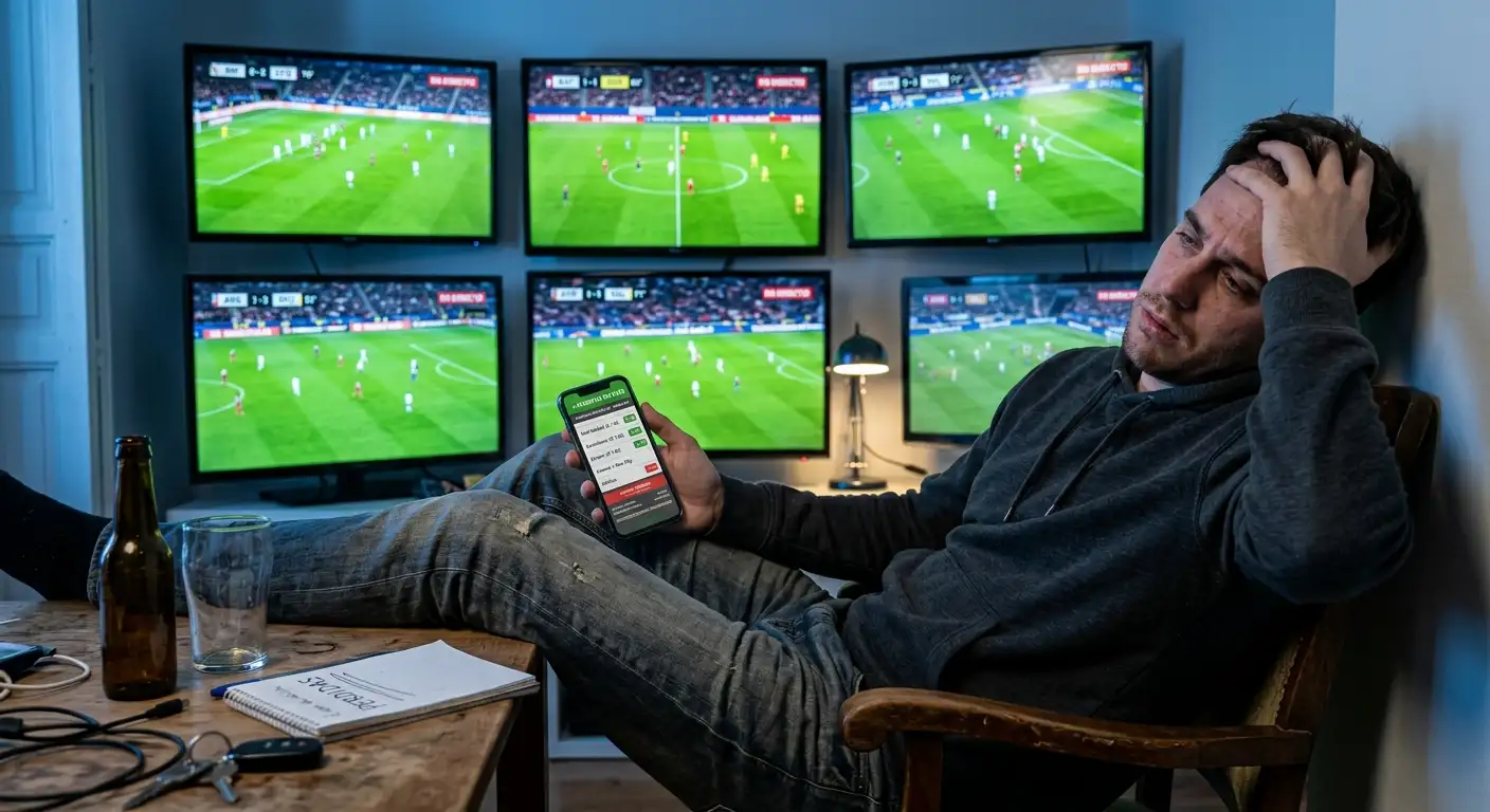 Errores típicos en apuestas en directo como apostar por emoción