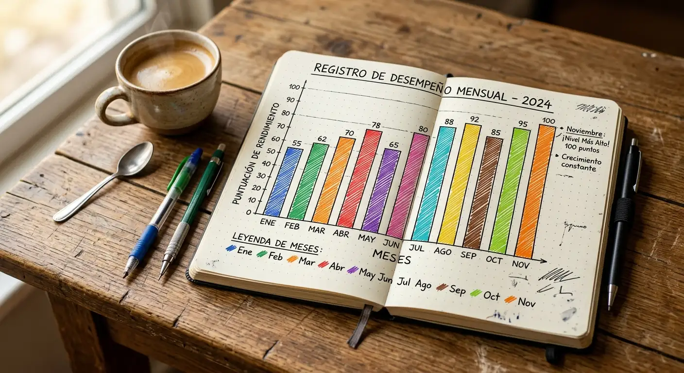 Seguimiento del crecimiento del bankroll con ROI en apuestas