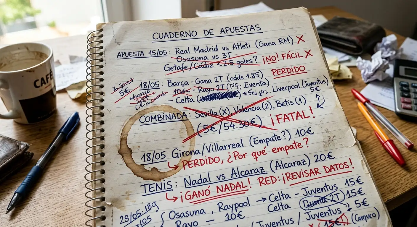 Errores sistemáticos que provocan pérdidas constantes en apuestas
