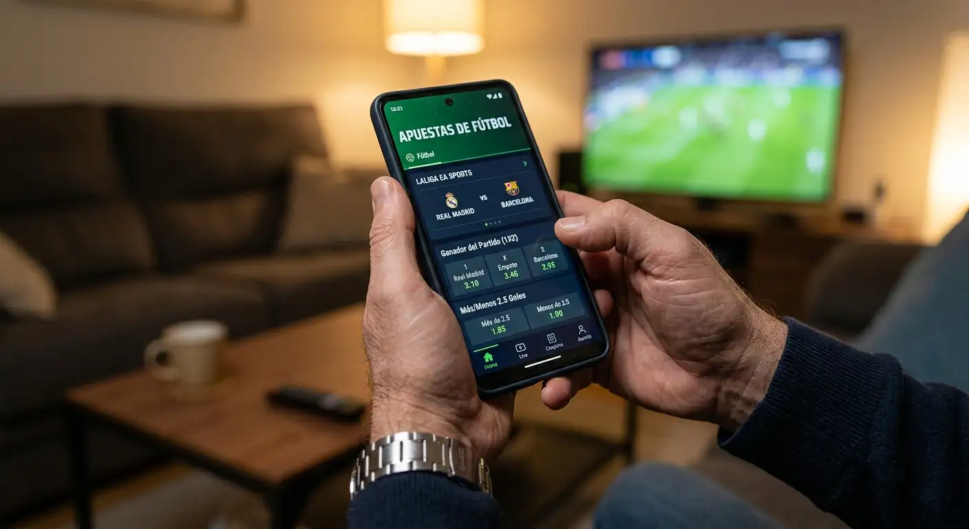 Concepto de apuesta de valor comparando probabilidad real con cuota ofrecida