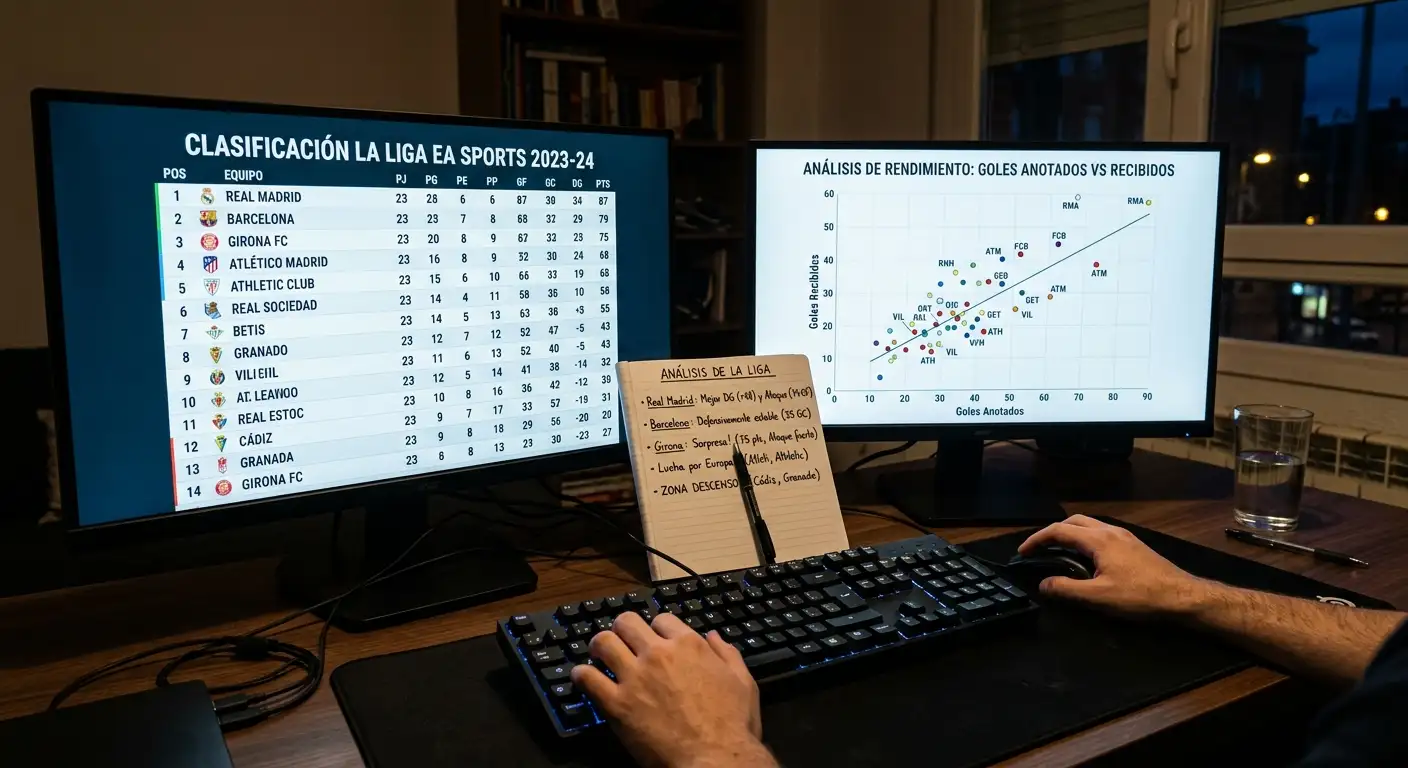 Aplicación práctica de xG para detectar valor en apuestas de LaLiga