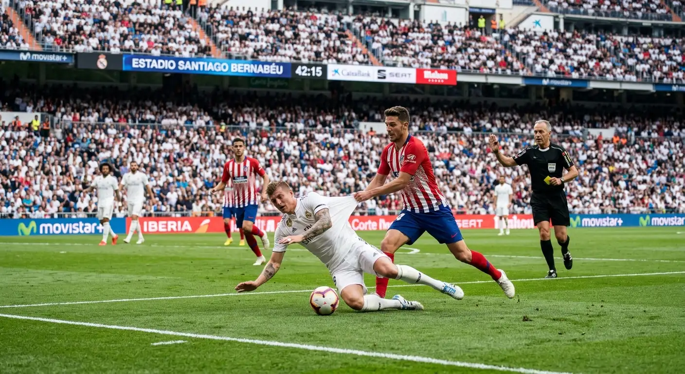 Mercado Over Under de tarjetas totales en partido de LaLiga